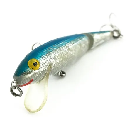 Rebel Floater Jointed Minnow, Argent/Bleu, 7g, Articulé, #8748
