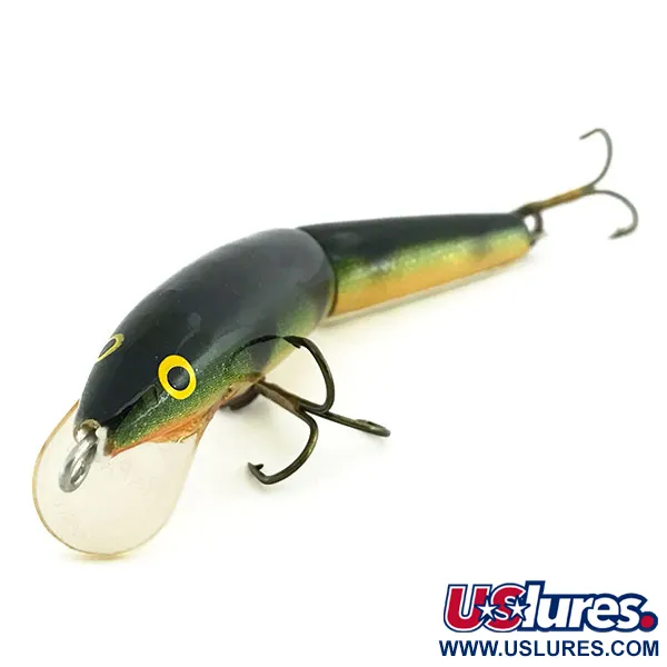 Poisson nageur Rapala Jointed J-9, Fire Tiger, 7g, Balsa, #8749