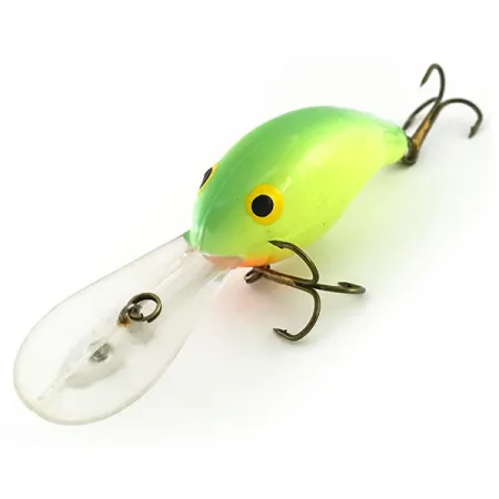 Bandit 300 Crankbait Profond, Chartreuse, 10g, Luminescent, #8753