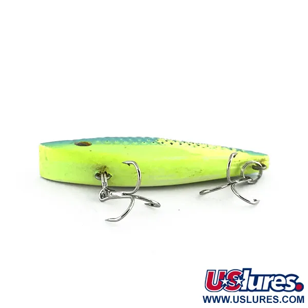 Strike King Diamond Shad UV Lipless Crankbait, Bleu-vert/UV, 12g, #8759