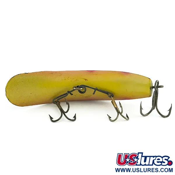 Yakima Bait FlatFish X5 Leurre, Jaune-Orange, 7g, Écarteurs, #8761