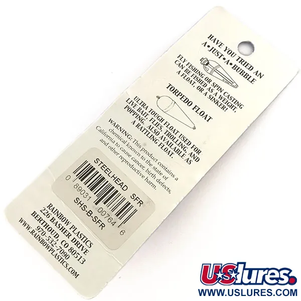 Rainbow Plastics Steelhead UV Cuillère, Orange Fluorescent, 14g, #8780