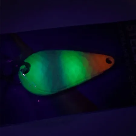 Rainbow Plastics Steelhead UV Cuillère, Rainbow, 14g, UV, #8781