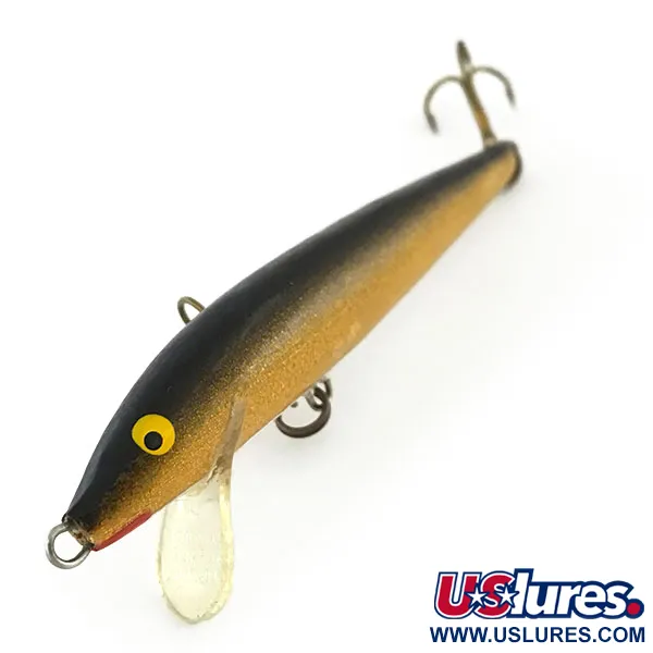 Rapala Original Floater F9 Leurre, G (Or), 9cm, Bois de balsa, #8795