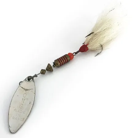 Mepps Aglia Long 2 Dressed Cuiller, Argent, 7,3g, Triple habillé, #8810