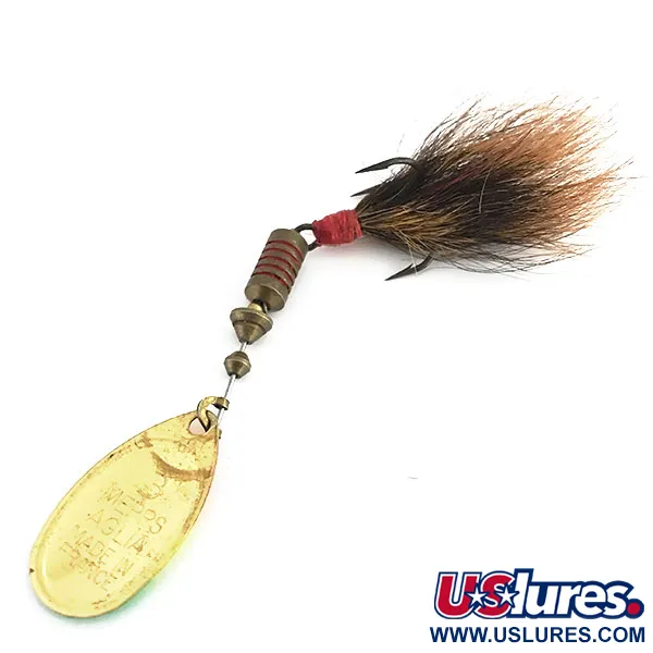 Mepps Aglia 3 dressed UV Cuillère, Fluo UV, 4.7g, Pompon, #8812