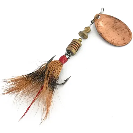 Mepps Aglia 2 dressed Cuillère, Cuivre, 4,7g, Queue habillée, #8814