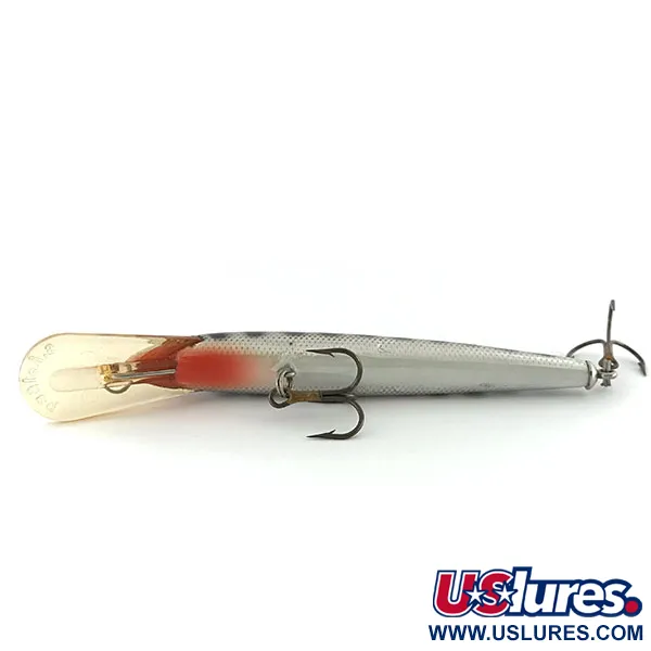 Bagley's Diving Bang-O-Lure, Argent / Noir, 12.5g, Balsa, #8828
