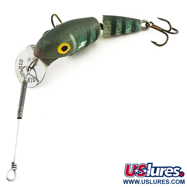 Suick Cisco Kid Jointed Leurre, Perch, 5,5g, Articulé, #8830
