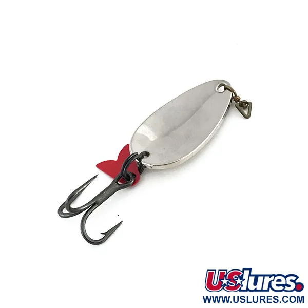 Acme Fish Hawk Cuiller, Nickel / Rouge, 5g, Martelé, #8834