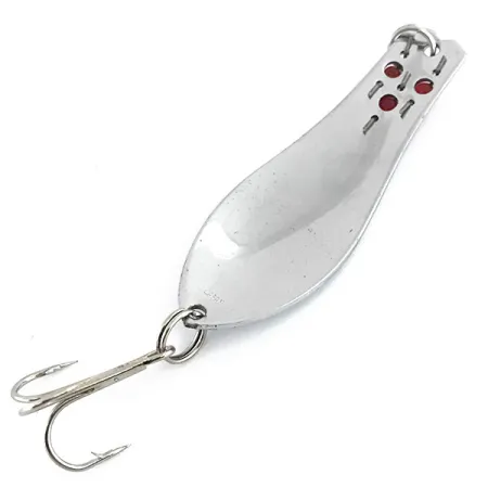 Herter's Canadian Spoon Cuillère, Nickel / Yeux rouges, 10g, #8835