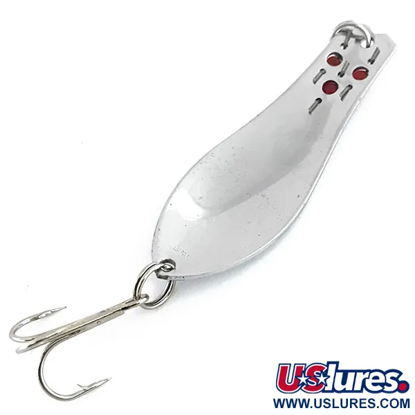 Herter's Canadian Spoon Cuillère, Nickel / Yeux rouges, 10g, #8835