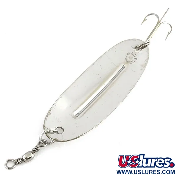 Williams Wabler W50 Cuiller, Nickel, 14g, Arête de stabilisation, #8838