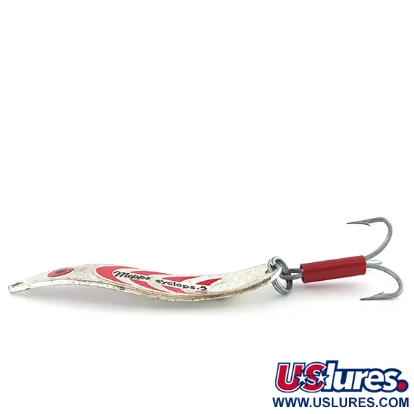 Mepps Syclops 2 Cuillère, Nickel, 17g, Motif Écailles, #8842