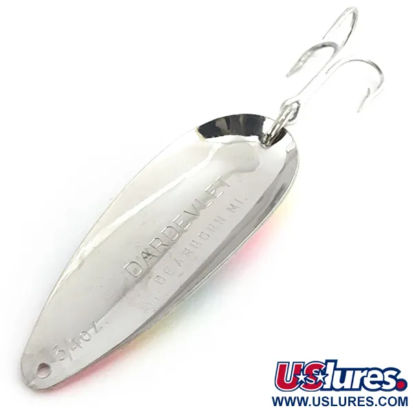 Dardevle Dardevlet Cuillère, Rainbow Pearl, 21g, Vintage, #8852