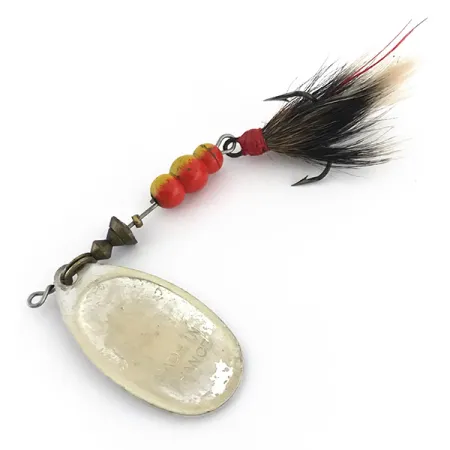 Mepps Aglia 4 squirrel tail Cuiller, Argent, 9g, Poils naturels, #8857