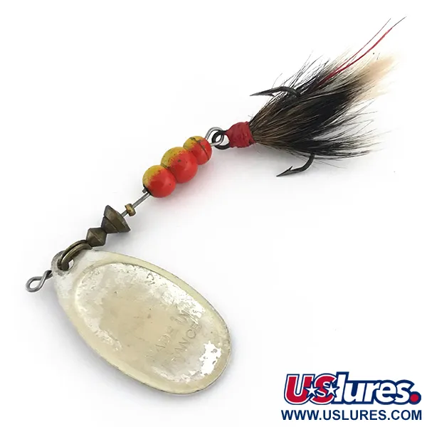 Mepps Aglia 4 squirrel tail Cuiller, Argent, 9g, Poils naturels, #8857