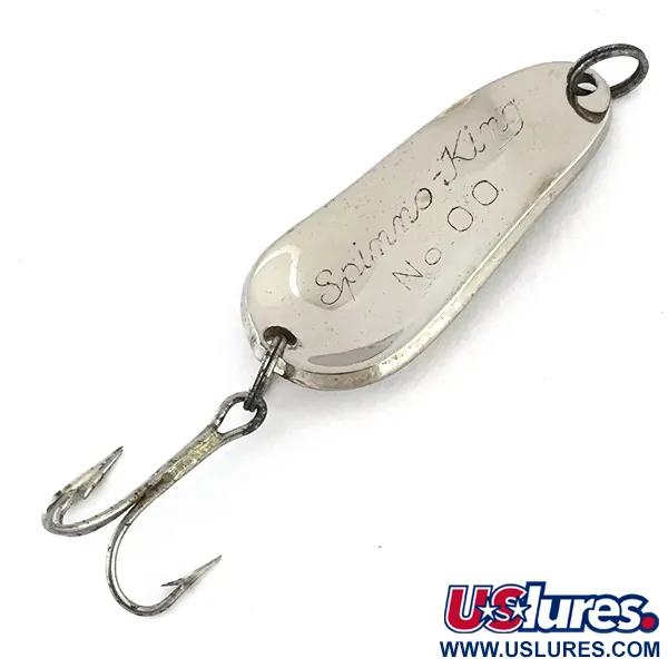 Weller Spinno-King 00 Cuillère, Nickel, 7g, Finition Brillante, #8868
