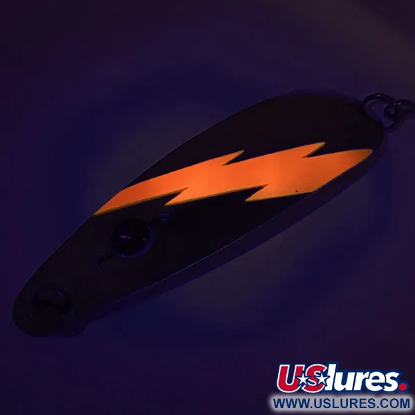 Red Eye Evil Eye UV Cuillère, Nickel/Orange/Red Eye, 9g, UV, #8872