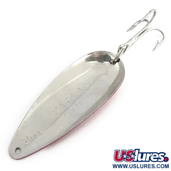 Cuillère Dardevle Dardevlet, Rouge/Blanc/Nickel, 21g, USA, #8879