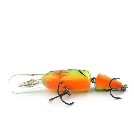 Rapala Shad Rap Jointed RS 04 Leurre, Fire Tiger, 5g, Suspending, #8884