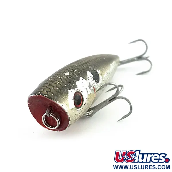 Bass Pro Shops XTS Speed Lures Popper, Argent, 7g, Topwater, #8885
