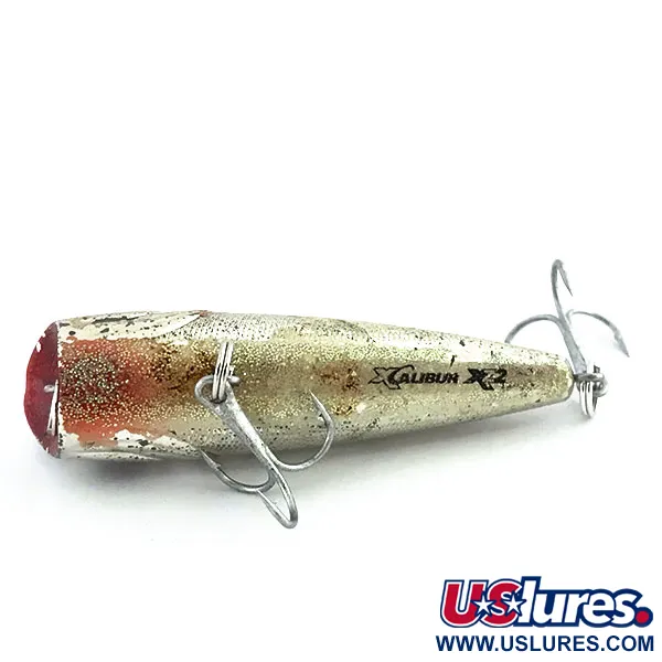 Bass Pro Shops XTS Speed Lures Popper, Argent, 7g, Topwater, #8885