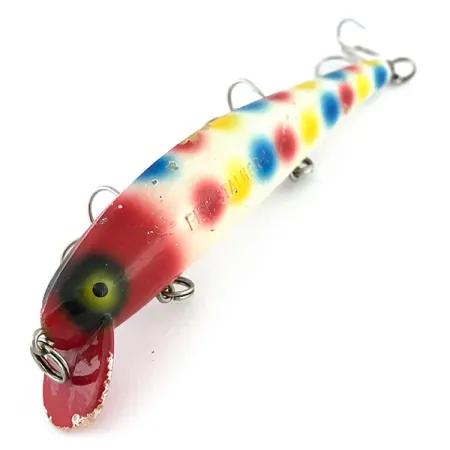 Catchmore Fish Stalker Minnow, Blanc/Rouge/Bleu, 14g, Bavette, #8897