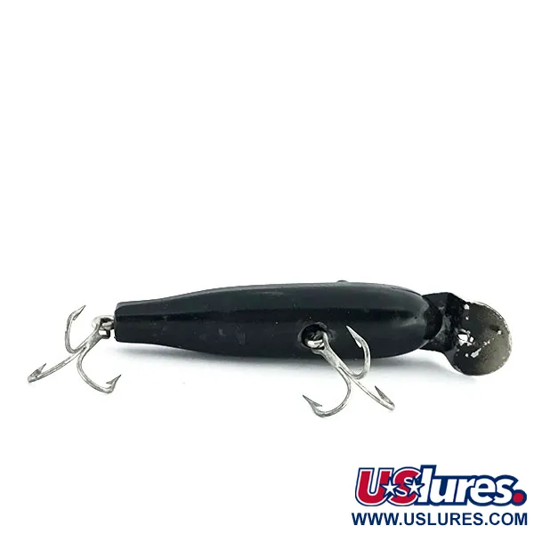 Creek Chub Spinning Pikie Poisson Nageur, Noir, 6g, Vintage, #8899