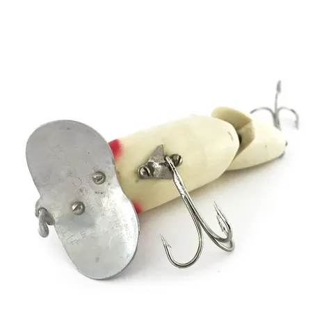 Fred Arbogast Jitterbug Articulé de Surface, Rouge/Blanc, 14g, #8911