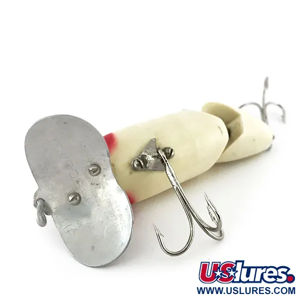 Fred Arbogast Jitterbug Articulé de Surface, Rouge/Blanc, 14g, #8911