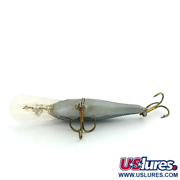 Rapala Shad Rap Deep Runner 04 Leurre, Argent, 5g, Balsa, #8915
