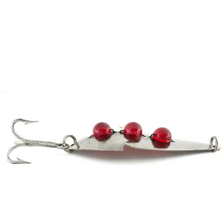 Lanes Lane's Sparkl-l Wobbler Cuiller, Nickel, 28g, Yeux Rouges, #8928