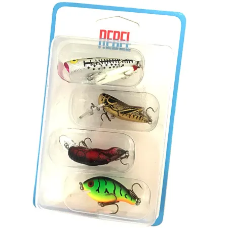 Rebel Ultralight Kit Set Leurres, Multicolore, 4-5cm, Vintage, #8930