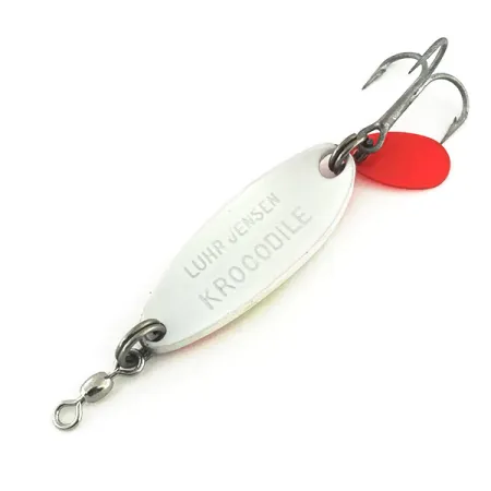 Luhr Jensen Krocodile Cuillère Ondulante, Rainbow, 7g, Laiton, #8945