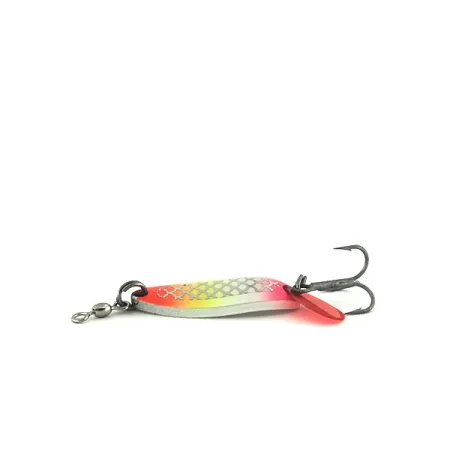 Luhr Jensen Krocodile Cuillère Ondulante, Rainbow, 7g, Laiton, #8945