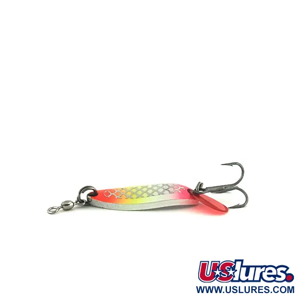 Luhr Jensen Krocodile Cuillère Ondulante, Rainbow, 7g, Laiton, #8945