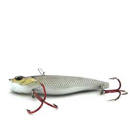 Bass Pro Shops XTS Rattle Shad Leurre Vibrant, Rainbow Silver, 17g, #8954