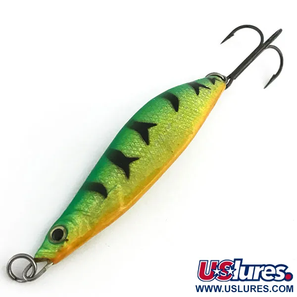 Luhr Jensen Quiver Cuiller, Fire Tiger, 14g, phosphorescente, #8960