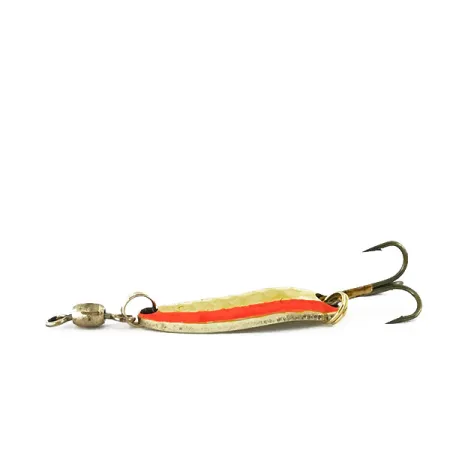 Luhr Jensen Krocodile Cuillère, Or martelé / Orange, 7g, #8961