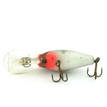 Rebel Deep Teeny R Crankbait, Argent, 7g, Grand Plongeur, #8981