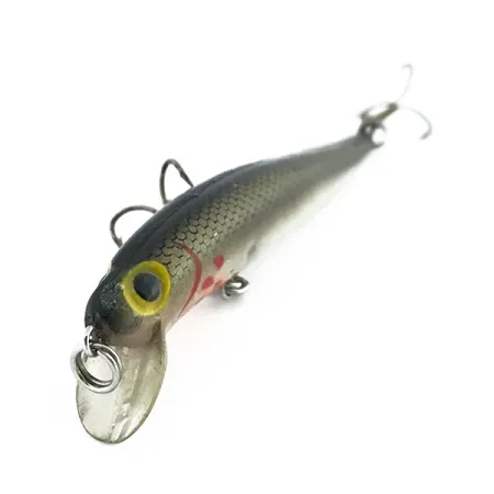 Storm Thunder Stick Minnow, Écailles argentées, 7g, Flottant, #8989