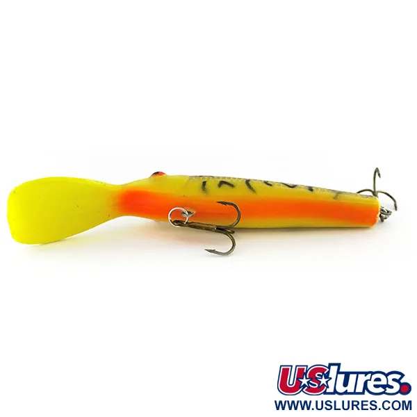 Lindy Little Joe Master's Series Baitfish UV, Tigre Jaune/Marron, 12g, #8991