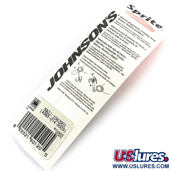 Johnson Sprite Cuillère, Cuivre, 7g, Teaser Tube, #8994