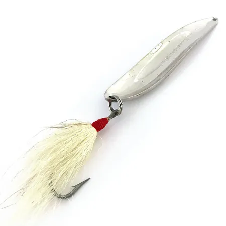 Acme Fiord Spoon Cuillère, Chrome/Bleu, 21g, Hameçon Plumé, #9005