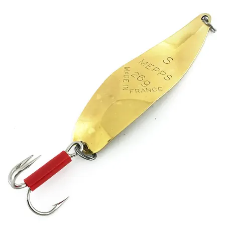 Mepps Syclops 3 Custom Cuillère, Gold / Green / Red, 26g, #9009