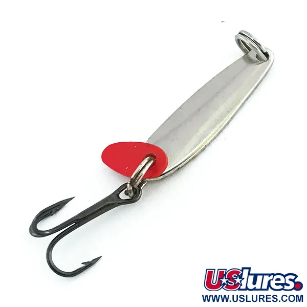 Bay de Noc Swedish Pimple UV Cuillère, Nickel/Chartreuse, 2g, #9013