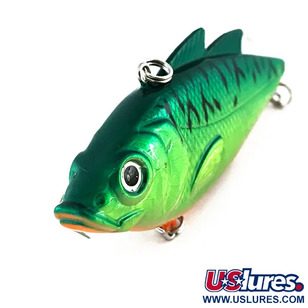 Matzuo Lipless Leurre Vibrant, Green Tiger, 14g, Phospho, #9020
