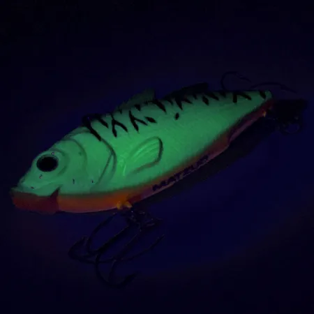 Matzuo Lipless Leurre Vibrant, Green Tiger, 14g, Phospho, #9020