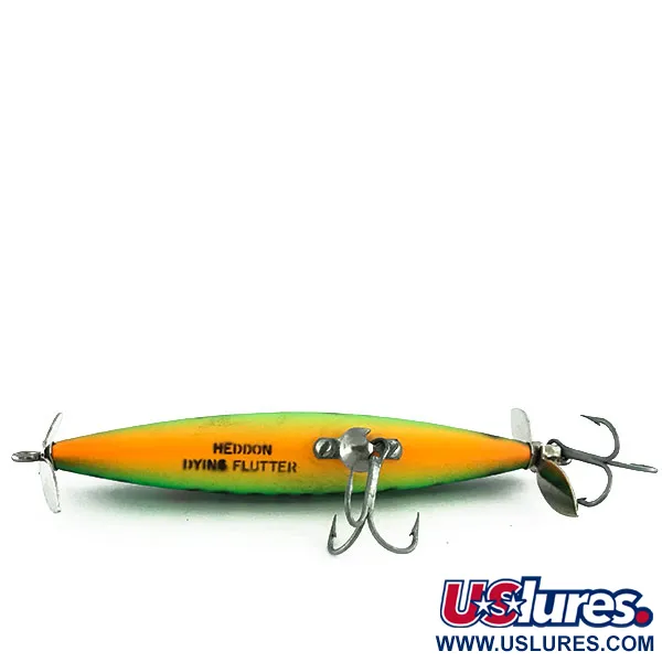 Heddon Dying Flutter Leurre Surface, Fire Tiger, 11g, Hélices, #9022